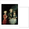 The Children of Councillor Barthold Heinrich Brockes by Balthasar Denner