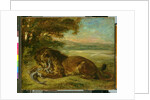 Lion and Alligator, 1863 by Ferdinand Victor Eugene Delacroix