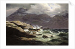 Shipwreck on the Norwegian Coast, 1831 by Johan Christian Dahl