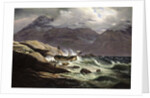 Shipwreck on the Norwegian Coast, 1831 by Johan Christian Dahl
