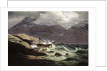 Shipwreck on the Norwegian Coast, 1831 by Johan Christian Dahl