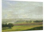The Elbe Valley Near Dresden by Johan Christian Dahl