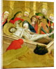 The Entombment, panel from the St. Thomas Altar from St. John's Church, Hamburg, begun in 1424 by Francke Master