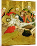 The Entombment, panel from the St. Thomas Altar from St. John's Church, Hamburg, begun in 1424 by Francke Master