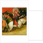 The Mocking of St. Thomas, panel from the St. Thomas Altar from St. John's Church, Hamburg, begun in 1424 by Francke Master