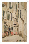 Venetian Street, 1878 by Max Liebermann