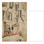 Venetian Street, 1878 by Max Liebermann