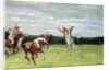 Polo player in Jenischpark, Hamburg, 1903 by Max Liebermann