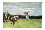 Polo player in Jenischpark, Hamburg, 1903 by Max Liebermann