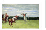 Polo player in Jenischpark, Hamburg, 1903 by Max Liebermann