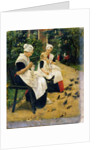 Amsterdam Orphans in the Garden, 1885 by Max Liebermann