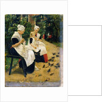 Amsterdam Orphans in the Garden, 1885 by Max Liebermann