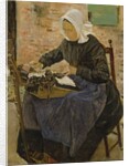 A Dutch Lace-Maker, 1881 by Max Liebermann