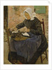 A Dutch Lace-Maker, 1881 by Max Liebermann