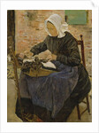 A Dutch Lace-Maker, 1881 by Max Liebermann