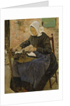 A Dutch Lace-Maker, 1881 by Max Liebermann