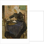 A Dutch Lace-Maker, 1881 by Max Liebermann