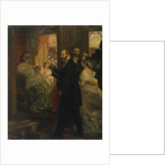 In the Opera House, 1862 by Adolph Friedrich Erdmann von Menzel