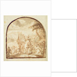 Claudius Civilis Leaving the Women and Children to go and Fight at Xanten, 1662 by Jurgen Ovens