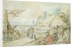 Landscape with Gypsy Fortune-Tellers by Hendrik Avercamp