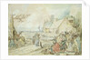Landscape with Gypsy Fortune-Tellers by Hendrik Avercamp