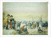 Enjoying the Ice, 1630 by Hendrik Avercamp