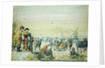 Enjoying the Ice, 1630 by Hendrik Avercamp