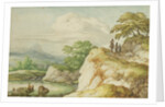 Hikers in the Highlands, c.1655 by Allart van Everdingen