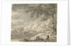 Mountainous Landscape with a Hiker by Herman Nauwincz