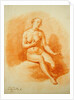 Female Nude, 1660 by Adriaen van de Velde