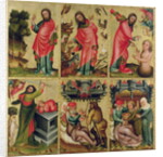 Inner left wing of the High Altar of St. Peter's in Hamburg, the Grabower Altar by Master Bertram of Minden