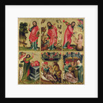 Inner left wing of the High Altar of St. Peter's in Hamburg, the Grabower Altar by Master Bertram of Minden