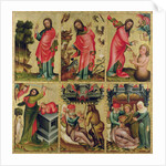 Inner left wing of the High Altar of St. Peter's in Hamburg, the Grabower Altar by Master Bertram of Minden