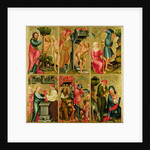 Right wing of the High Altar of St. Peter's in Hamburg, the Grabower Altar, 1383 by Master Bertram of Minden