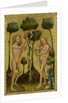 The Fall, detail from the Grabow Altarpiece, 1379-83 by Master Bertram of Minden