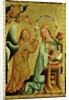 The Annunciation from the High Altar of St. Peter's in Hamburg, the Grabower Altar, 1383 by Master Bertram of Minden
