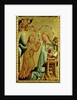 The Annunciation from the High Altar of St. Peter's in Hamburg, the Grabower Altar, 1383 by Master Bertram of Minden