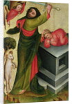 The Sacrifice of Isaac from the High Altar of St. Peter's in Hamburg, the Grabower Altar, 1383 by Master Bertram of Minden