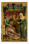 The Stolen Blessing from the High Altar of St. Peter's in Hamburg, the Grabower Altar, 1383 by Master Bertram of Minden