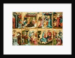 The Buxtehude Altar, central panel, 1400-10 by Master Bertram of Minden