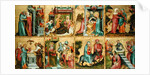 The Buxtehude Altar, central panel, 1400-10 by Master Bertram of Minden