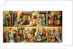 The Buxtehude Altar, central panel, 1400-10 by Master Bertram of Minden