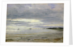 The Beach at Blankenese, 8th October 1842 by Jacob Gensler