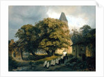 Elstorf Churchyard, near Hamburg, 1837 by Jacob Gensler