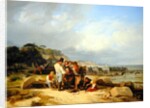 Fishermen in Probstei, 1835 by Jacob Gensler