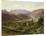 Hjelle in Valders, Tile Fjord, 1835 by Louis Gurlitt