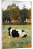 A Cow in the Meadow by Thomas Ludwig Herbst