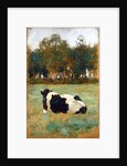 A Cow in the Meadow by Thomas Ludwig Herbst