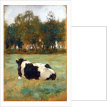 A Cow in the Meadow by Thomas Ludwig Herbst