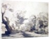Landscape by Rembrandt Harmensz. van Rijn